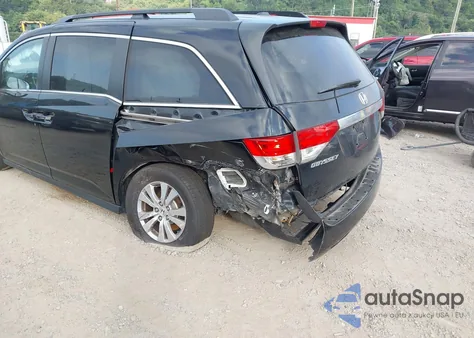 2017 Honda Odyssey Exl from USA, damaged, VIN 5FNRL5H62HB004746